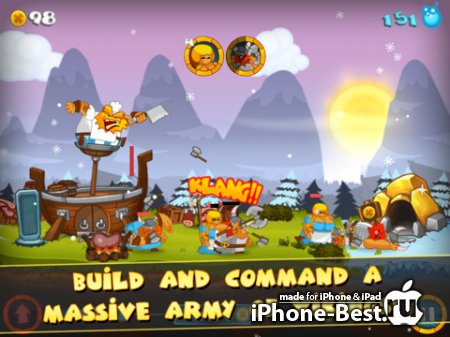 Swords and Soldiers HD v1.0 [ipa/HD/iPad]