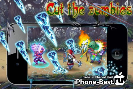 Cut The Zombie v1.0.2 [ipa/iPhone/iPod Touch]