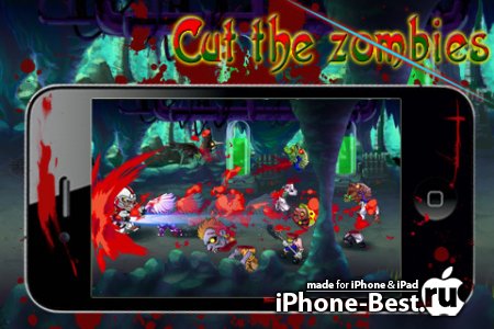 Cut The Zombie v1.0.2 [ipa/iPhone/iPod Touch]