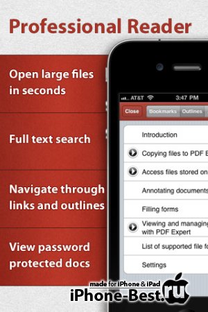 PDF Expert v2.1 [ipa/iPhone/iPod Touch]