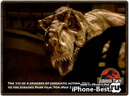 Jurassic Park: The Game 1 HD [1.2] [ipa/HD/iPad 2]