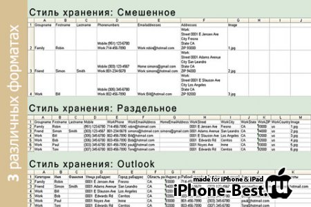 ExcelContacts [2.2.2] [ipa/iPhone/iPod Touch/iPad]