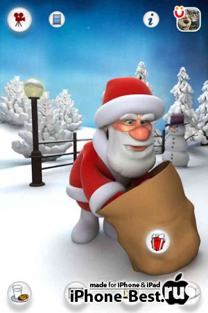 Talking Santa for iPhone [2.0] [ipa/iPhone/iPod Touch]