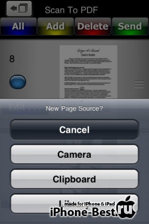 Scan To PDF [1.0.2] [ipa/iPhone/iPod Touch/iPad]