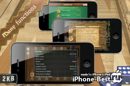 Masters of Backgammon [1.5.0] [ipa/iPhone/iPod Touch/iPad]
