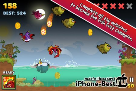 Fish Fury [2.1.1] [ipa/iPhone/iPod Touch/iPad]