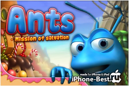 Ants Mission Of Salvation [1.3] [ipa/iPhone/iPod Touch/iPad]