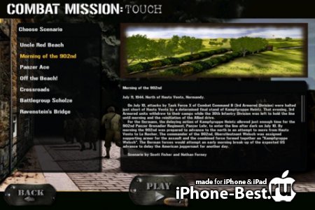Combat Mission: Touch [1.3] [ipa/iPhone/iPod Touch/iPad]