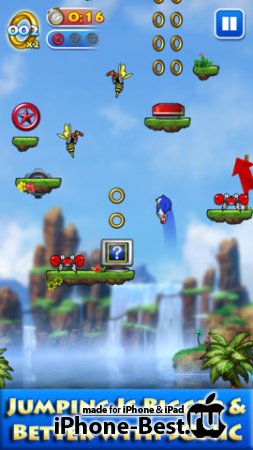 Sonic Jump™ [1.3] [ipa/iPhone/iPod Touch/iPad]