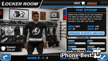 Hockey Fight Pro [1.63] [ipa/iPhone/iPod Touch/iPad]