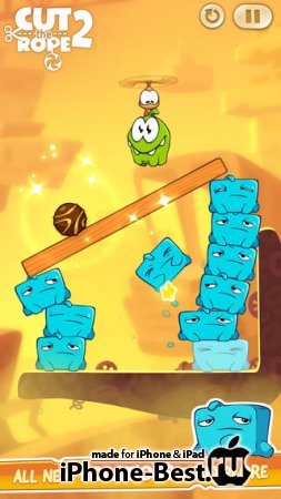 Cut the Rope 2 [1.1] [ipa/iPhone/iPod Touch/iPad]