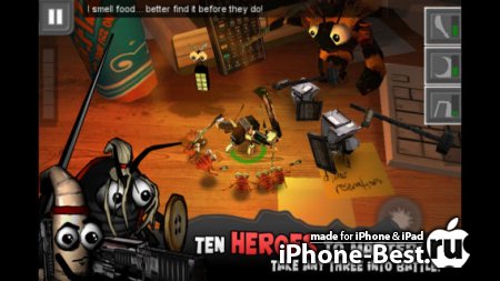 Bug Heroes Deluxe [1.1.5] [ipa/iPhone/iPod Touch/iPad]