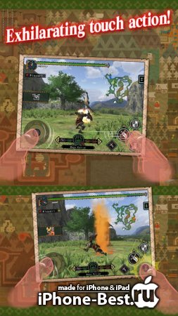 MONSTER HUNTER FREEDOM UNITE for iOS [1.00.02] [ipa/iPhone/iPod Touch/iPad]